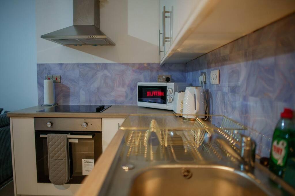 Manchester City Centre Apartment, Skyline View Exterior foto